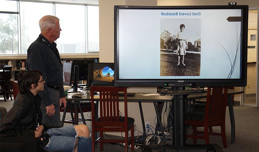 Don Jefferies giving a presentation to the audience.